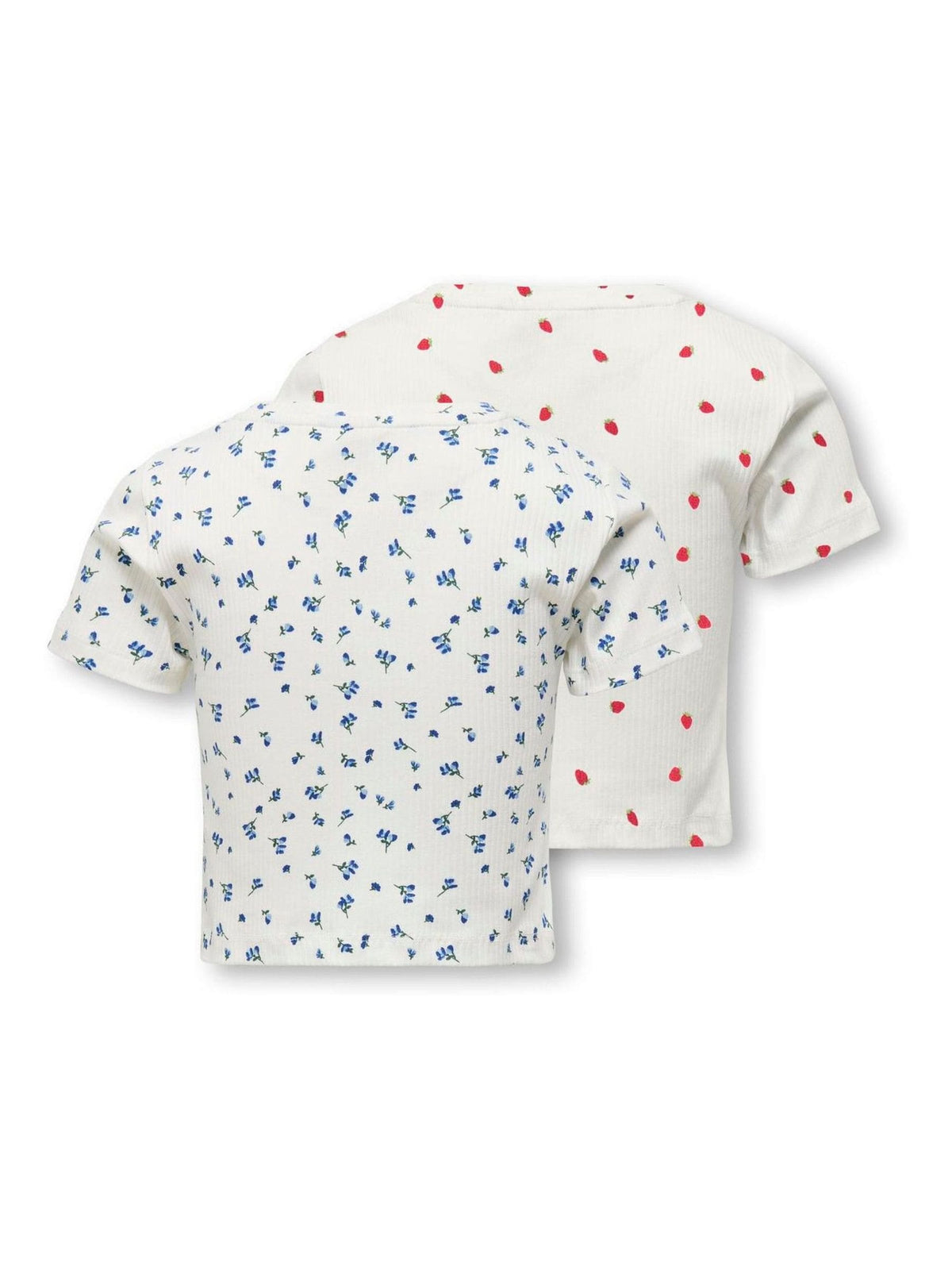 Dsiney Kidz - ONLY KIDS White Printed Short Sleeve T-Shirts 2 Pack image 2