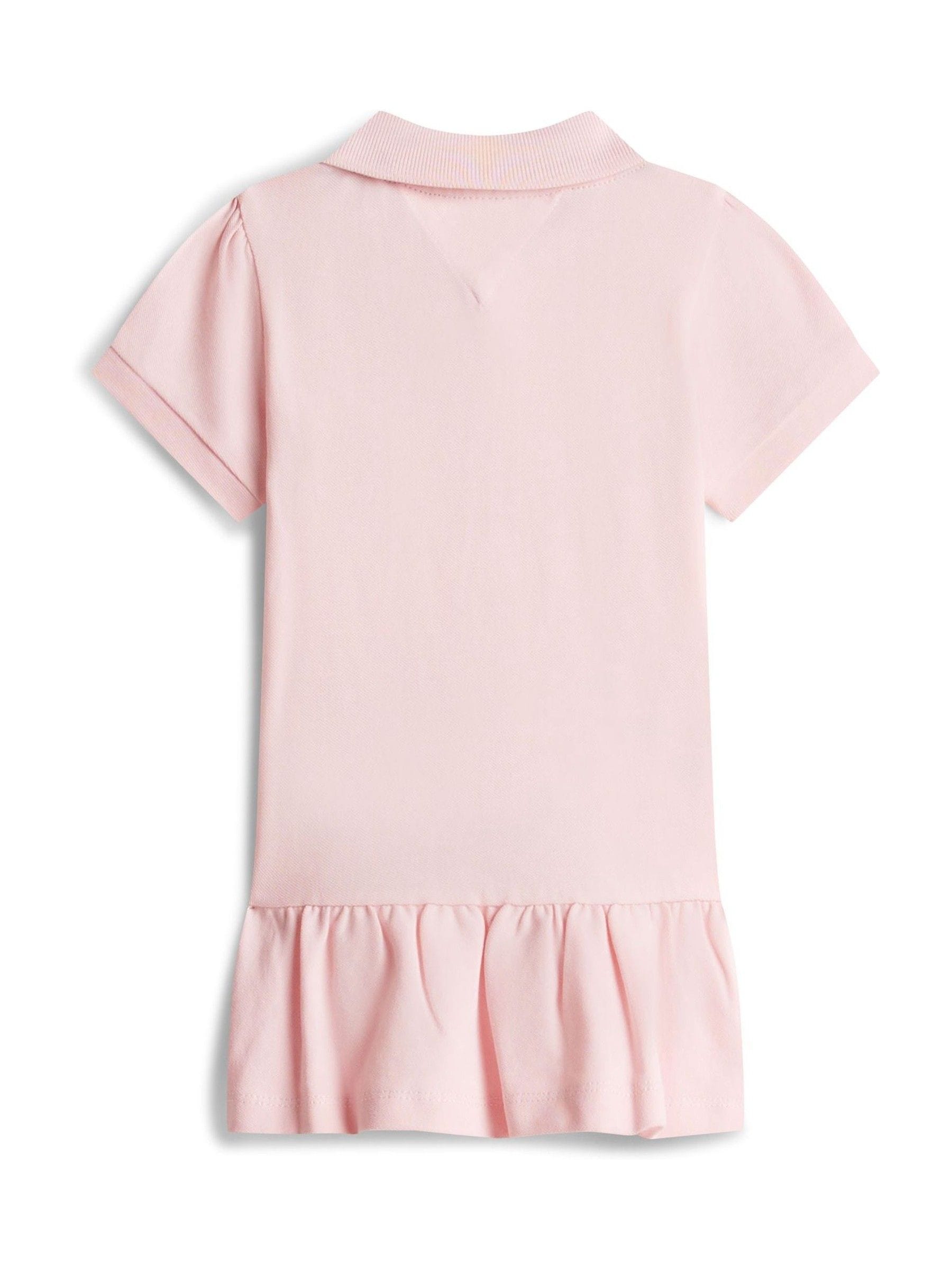 Tommy Hilfiger Pink Essential Pique Short Sleeve Polo Dress image 2