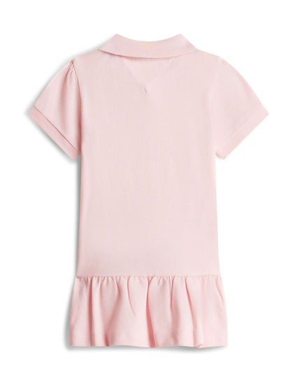 Tommy Hilfiger Pink Essential Pique Short Sleeve Polo Dress image 2