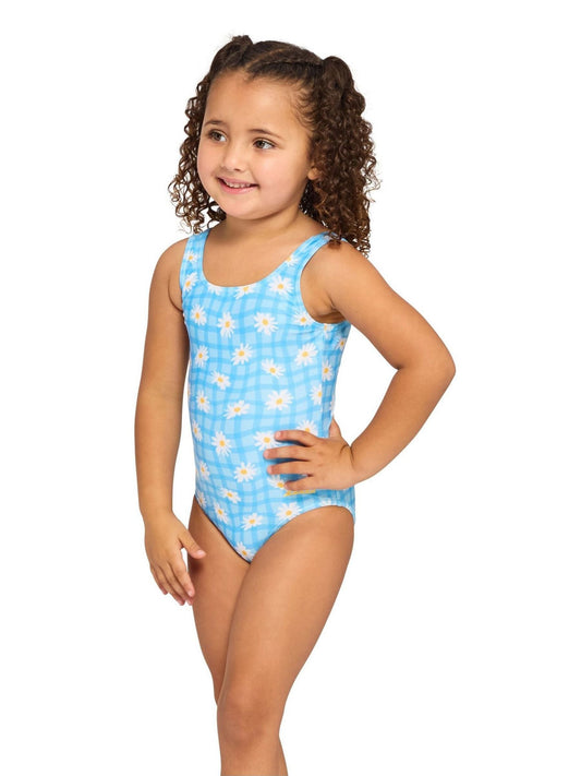 Zoggs Blue Scoopback Swimsuit image 1