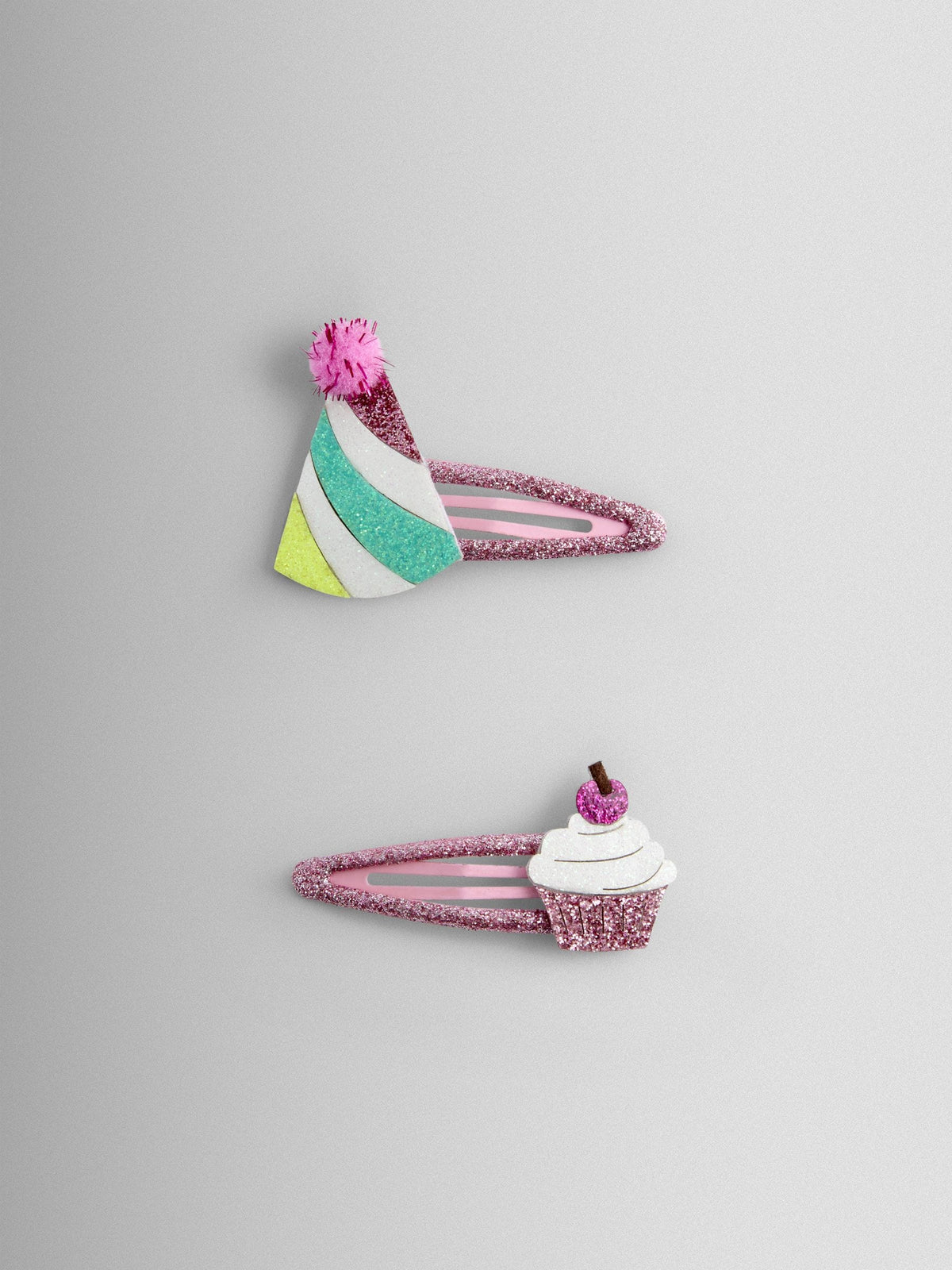 Dsiney Kidz - JoJo Maman Bébé Bright Pink 2-Pack Party Clips image 1