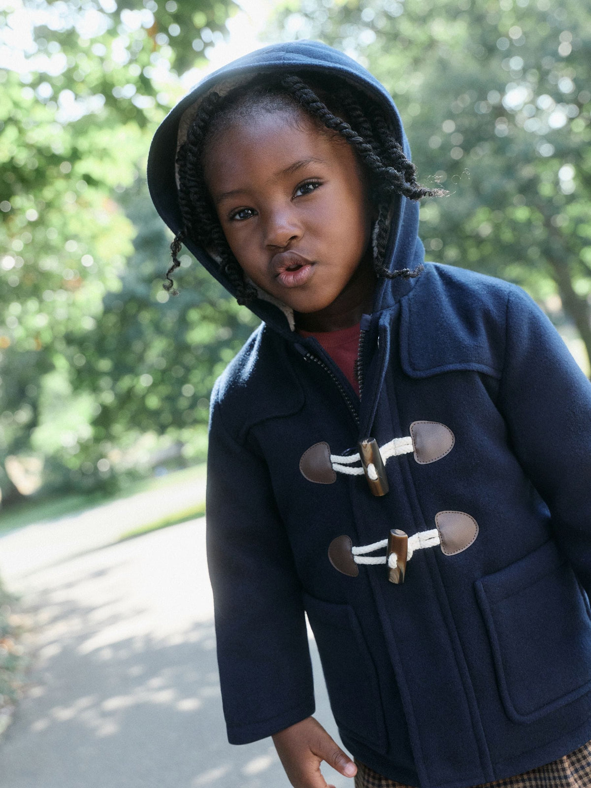Navy Toggle Duffle Coat (3mths-7yrs) - image 2