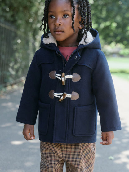 Navy Toggle Duffle Coat (3mths-7yrs) - image 3