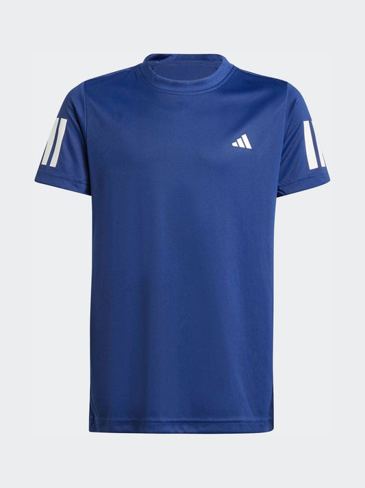 Dsiney Kidz - adidas Blue Club Tennis 3S T-Shirt image 1