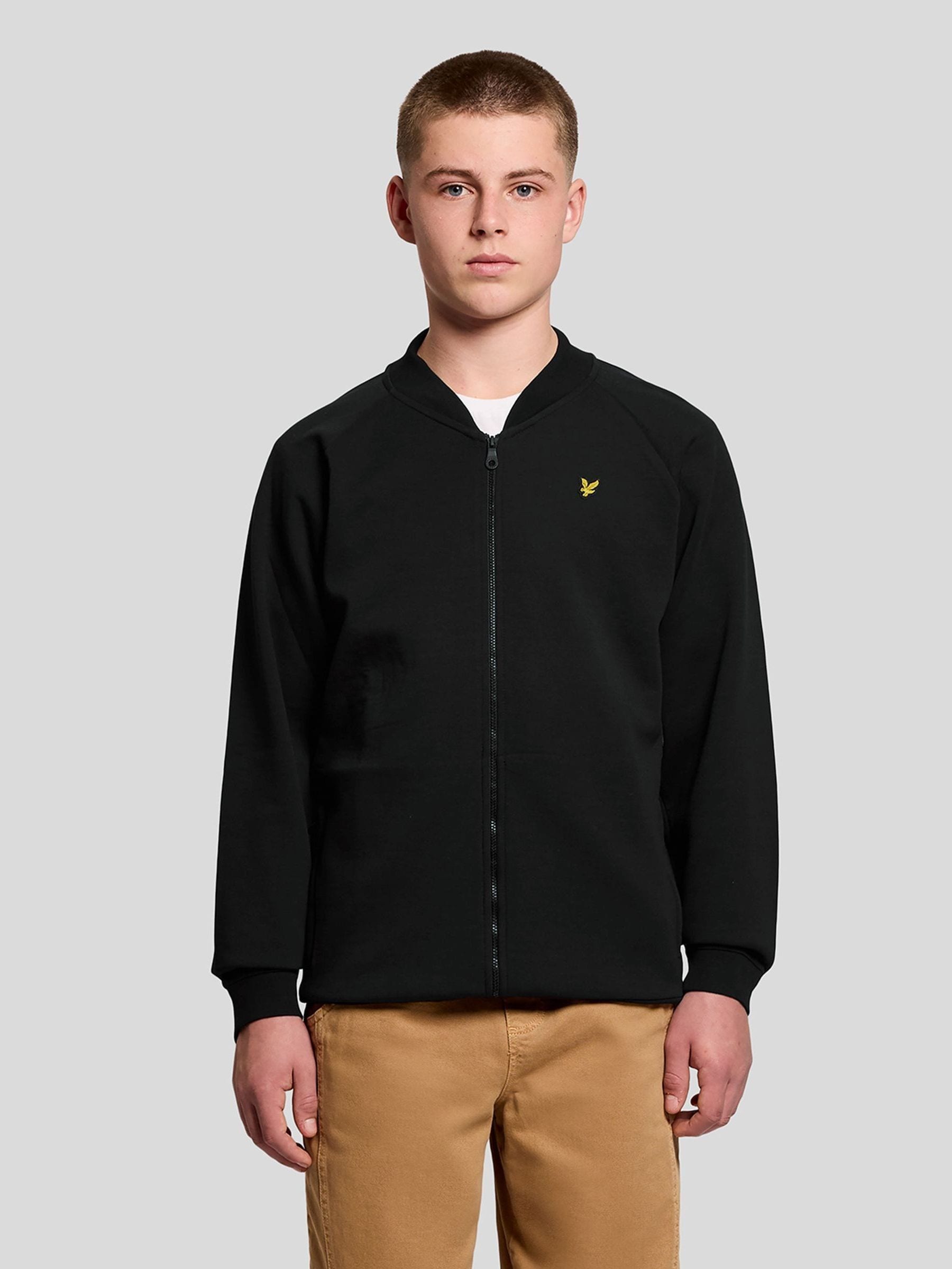 Dsiney Kidz - Lyle & Scott Black Smart Bomber Jacket image 1