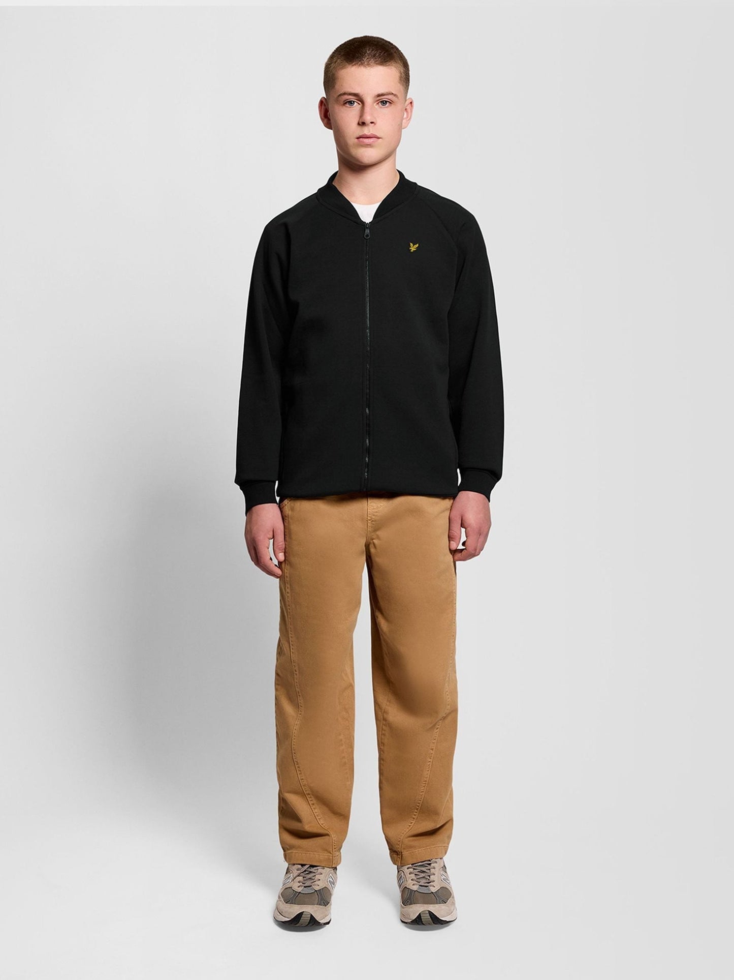Dsiney Kidz - Lyle & Scott Black Smart Bomber Jacket image 3