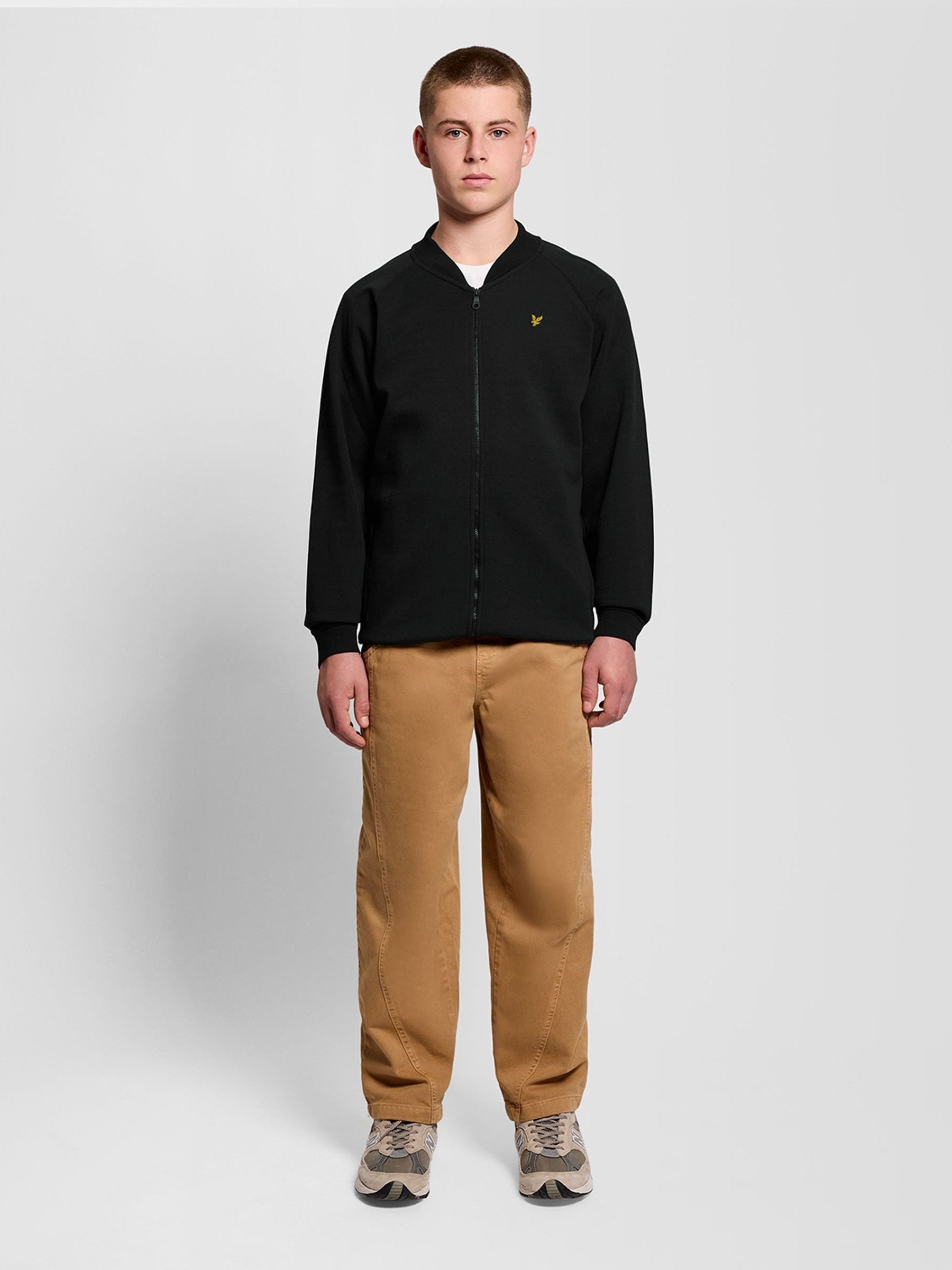 Dsiney Kidz - Lyle & Scott Black Smart Bomber Jacket image 3