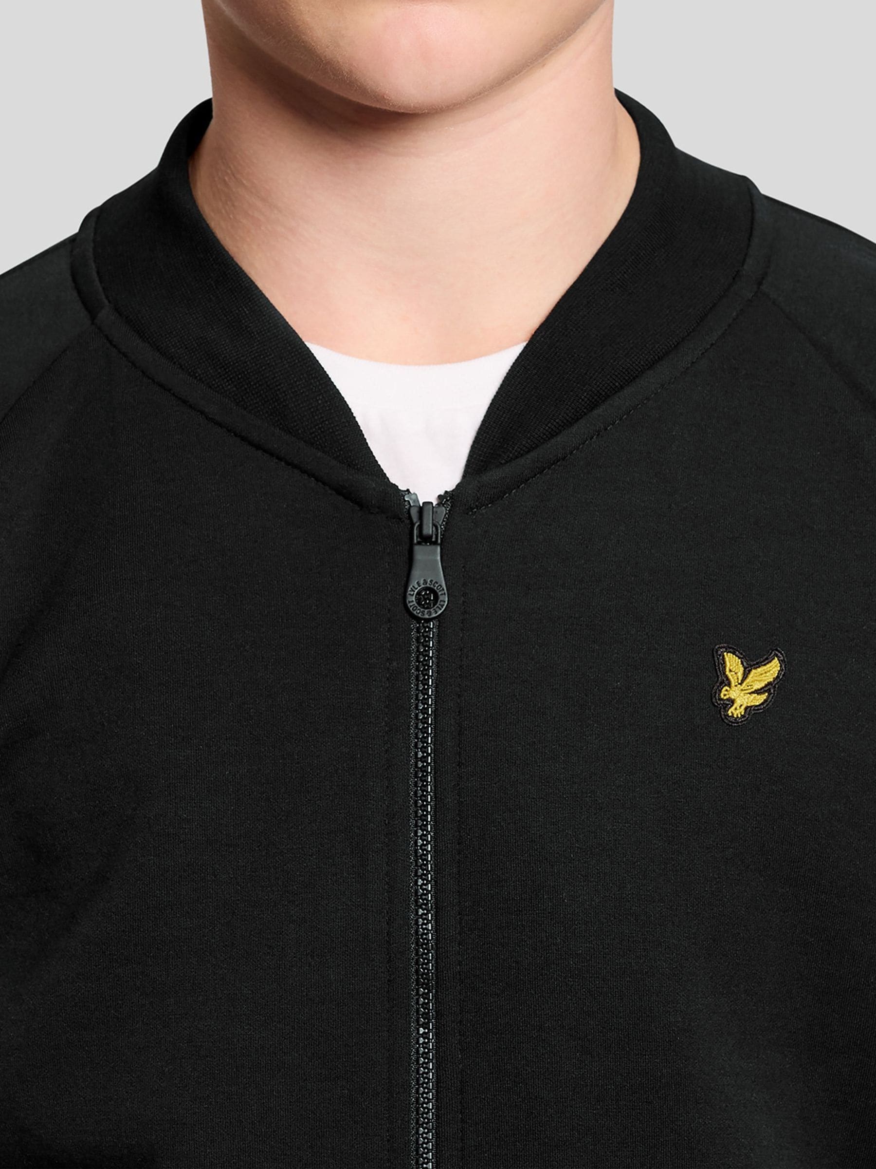 Dsiney Kidz - Lyle & Scott Black Smart Bomber Jacket image 4