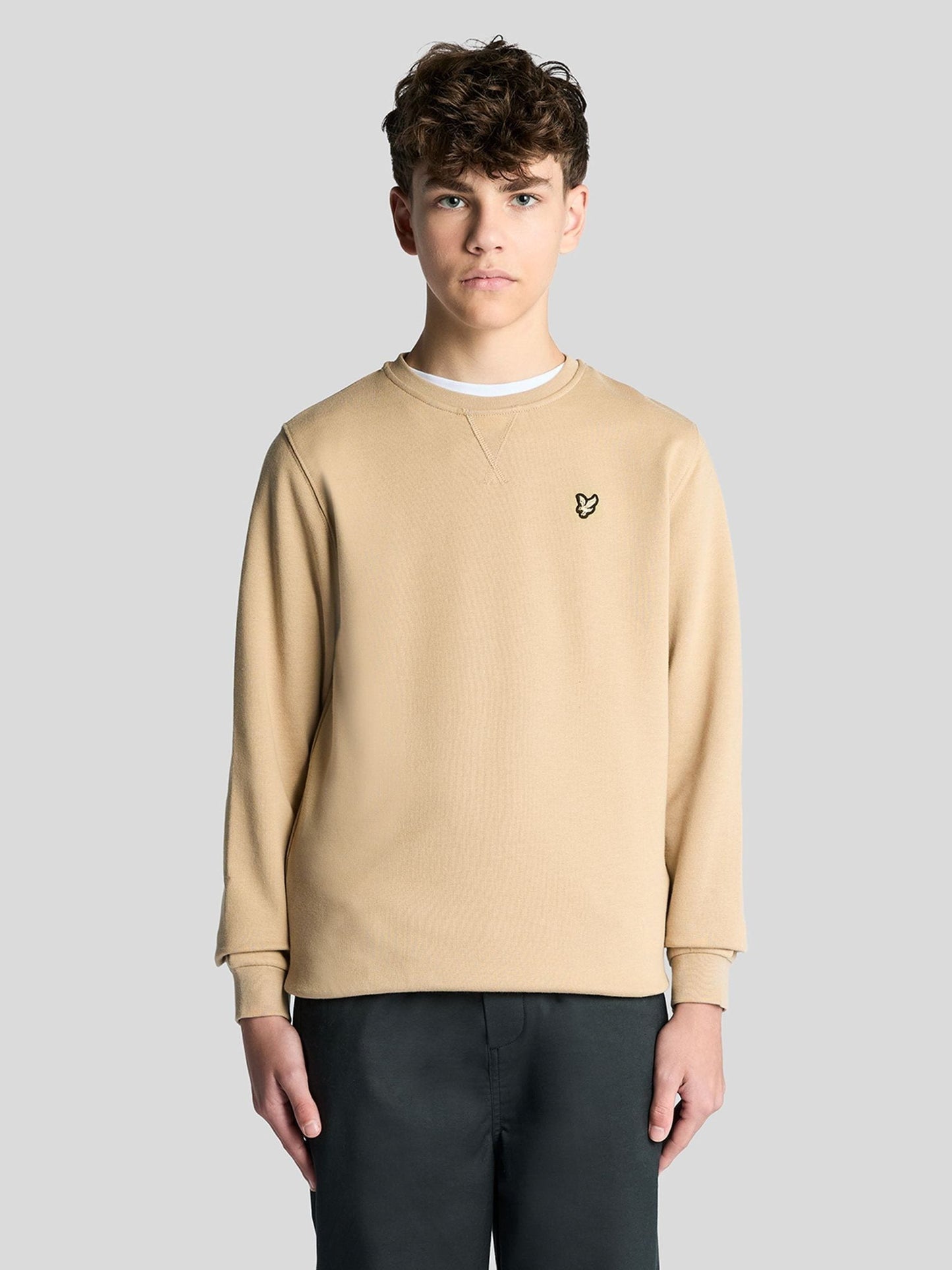 Dsiney Kidz - Lyle & Scott Yellow Crew Neck Sweatshirt image 1