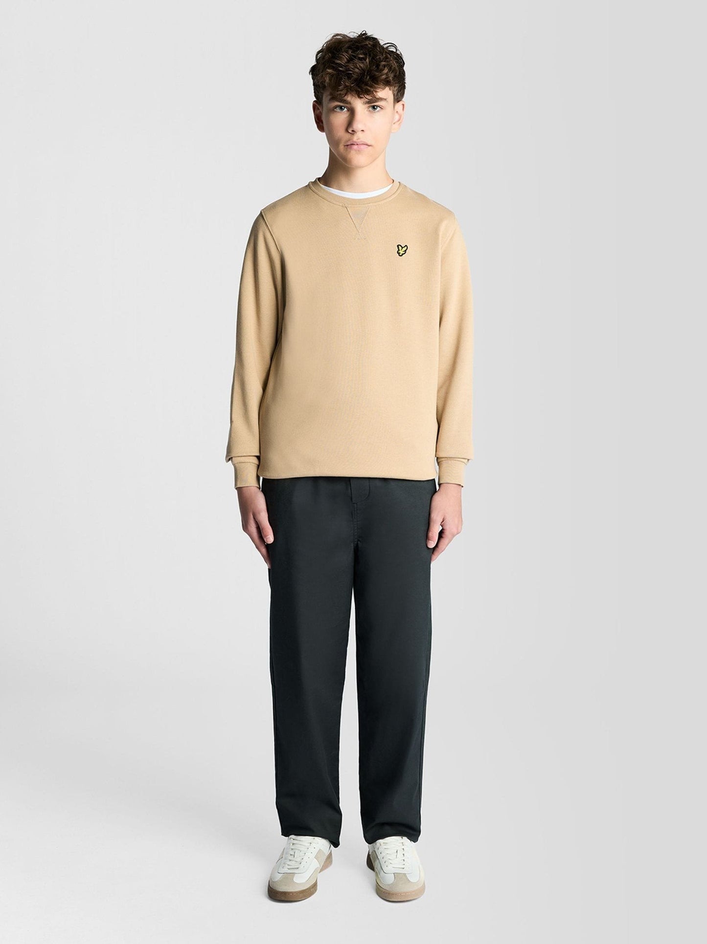 Dsiney Kidz - Lyle & Scott Yellow Crew Neck Sweatshirt image 2
