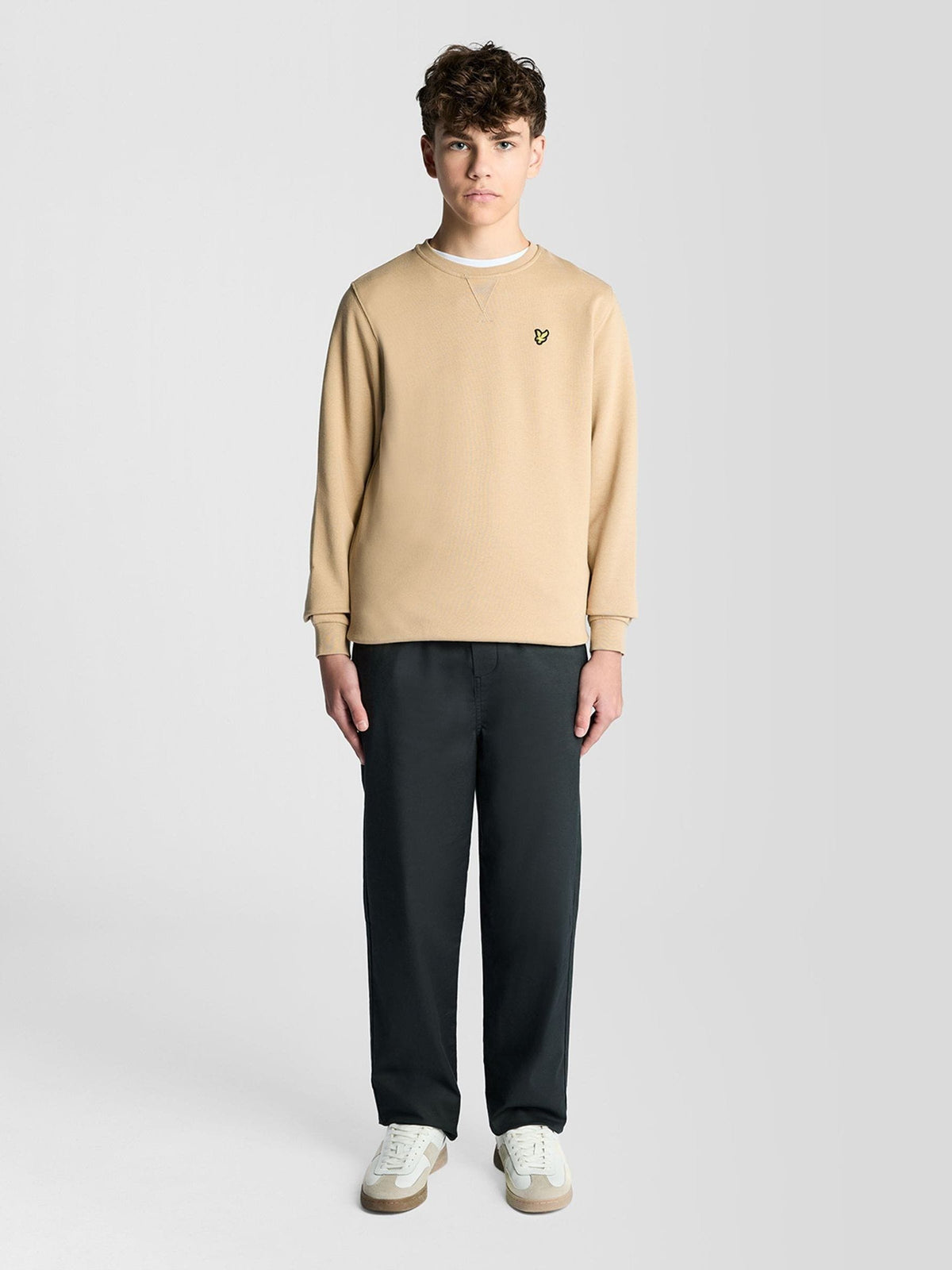 Dsiney Kidz - Lyle & Scott Yellow Crew Neck Sweatshirt image 2