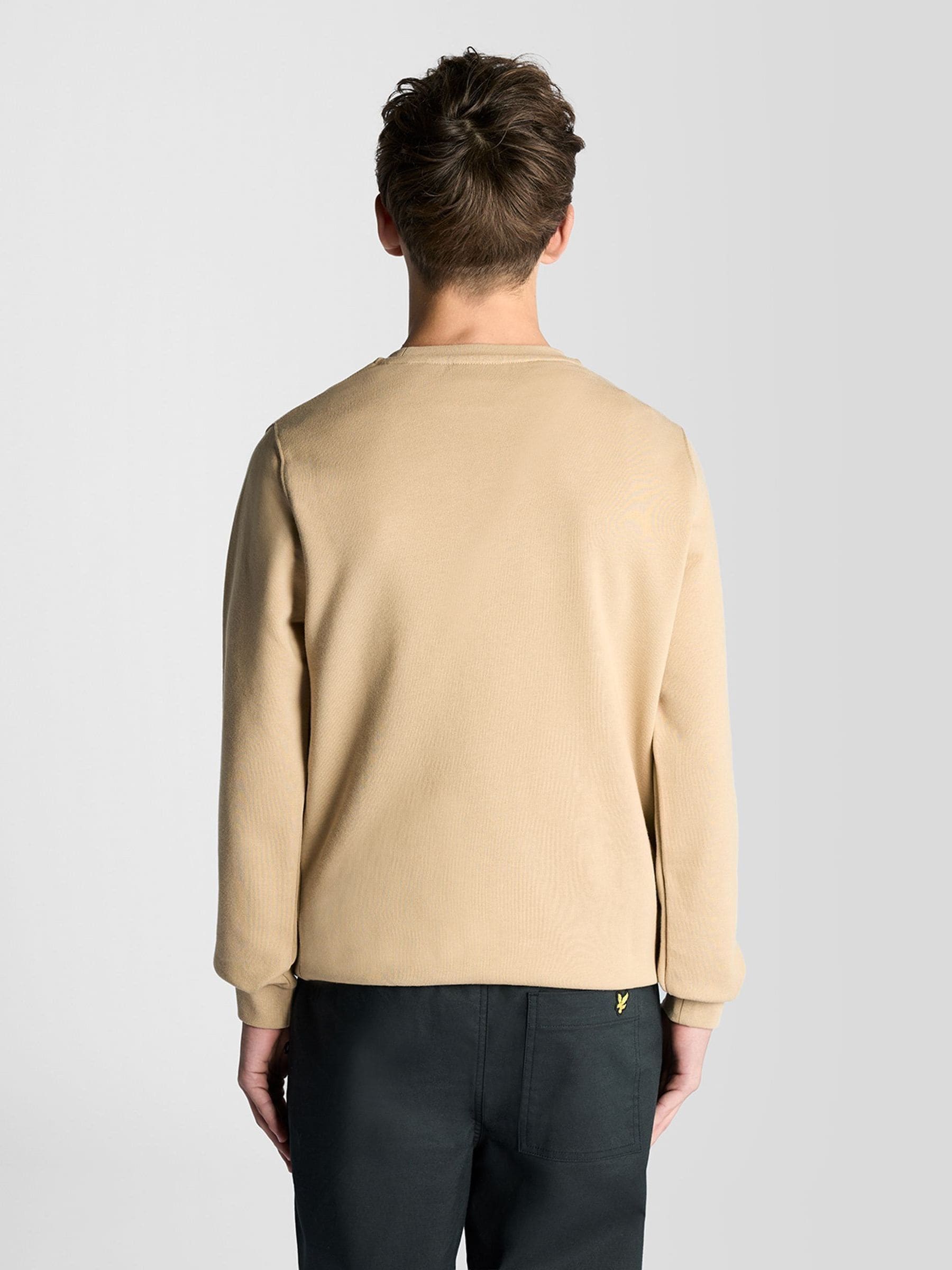 Dsiney Kidz - Lyle & Scott Yellow Crew Neck Sweatshirt image 4