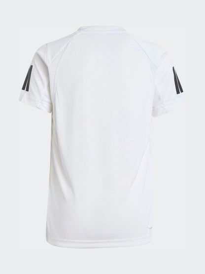Dsiney Kidz - adidas White Club Tennis 3S T-Shirt image 2