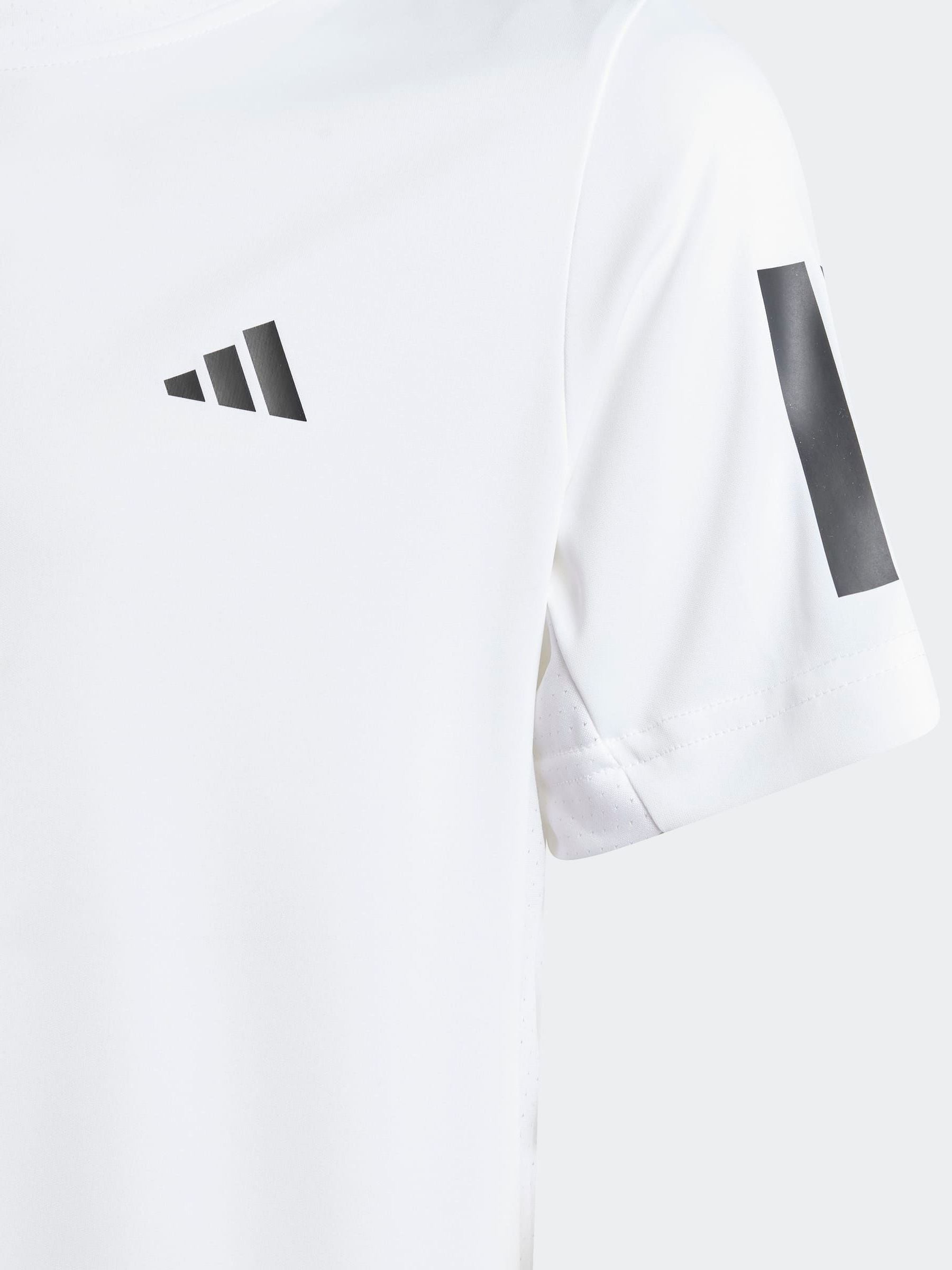 Dsiney Kidz - adidas White Club Tennis 3S T-Shirt image 3
