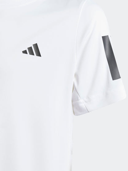 Dsiney Kidz - adidas White Club Tennis 3S T-Shirt image 3