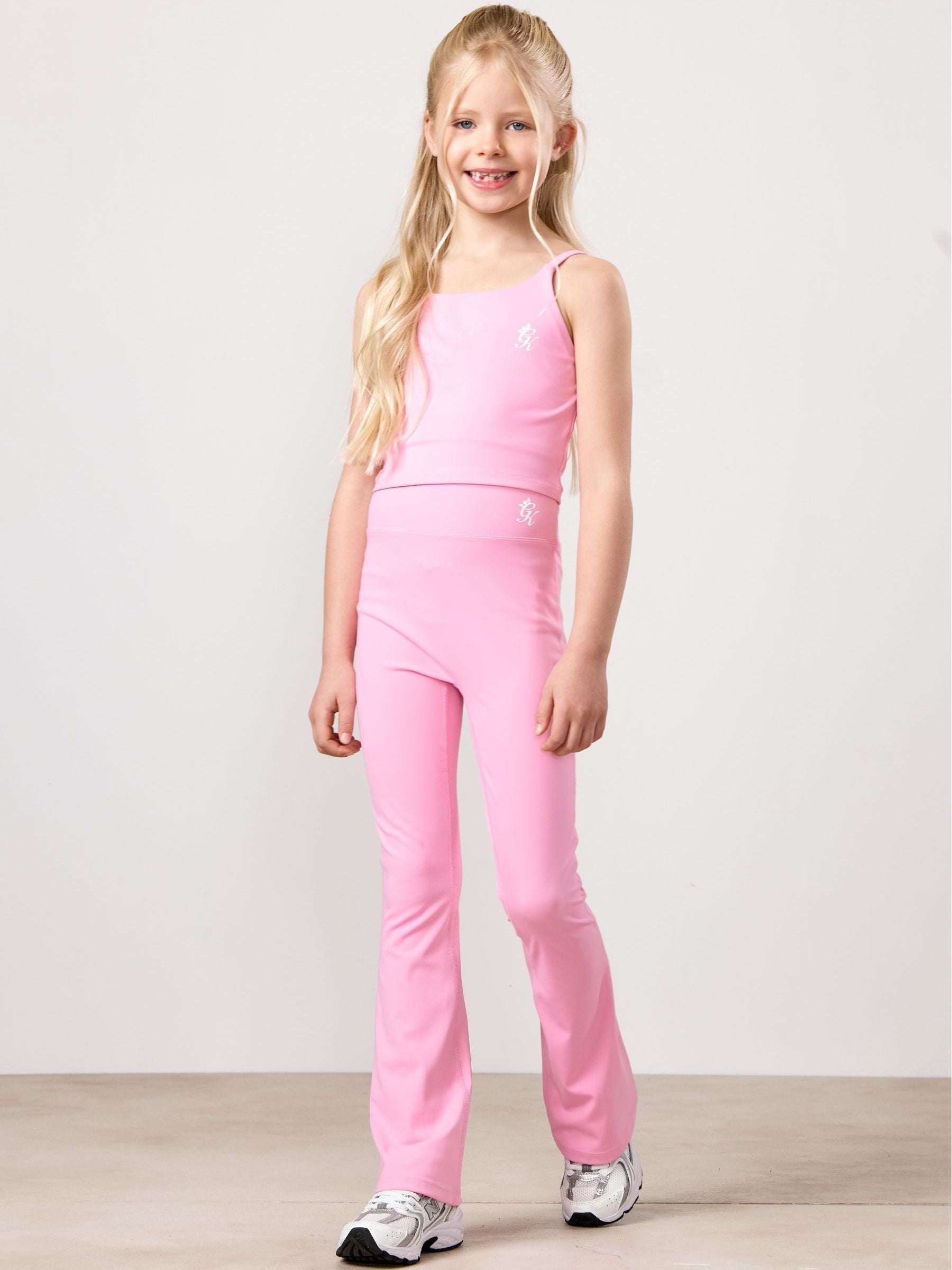Dsiney Kidz - Gym King Pink 365 Long Line Tank image 1