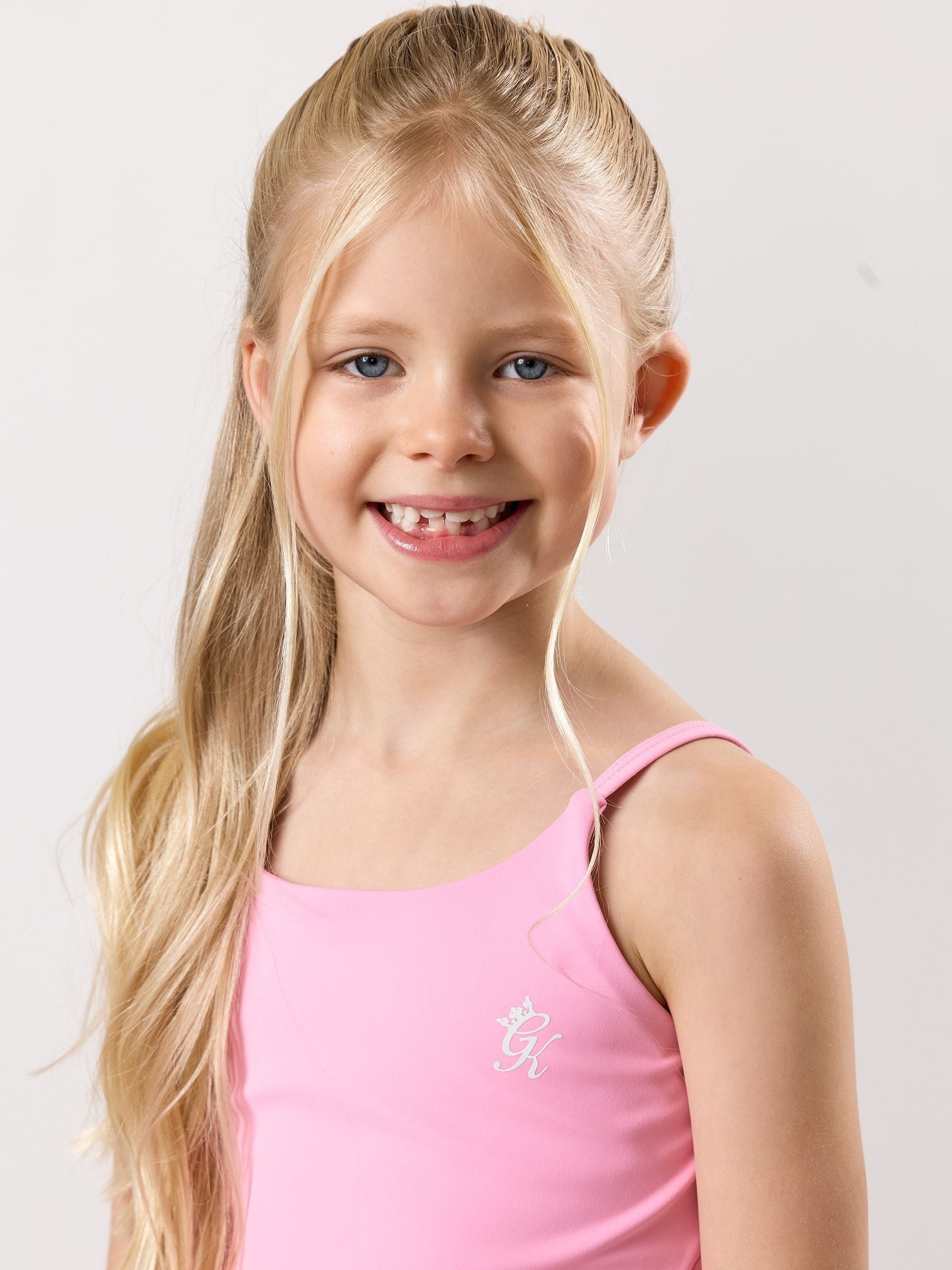 Dsiney Kidz - Gym King Pink 365 Long Line Tank image 4