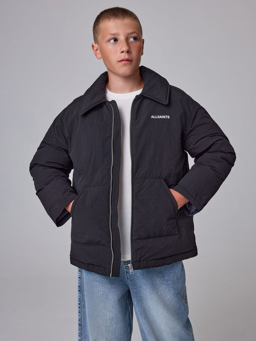 smALLSAINTS Black Padded Harrington Jacket - image 1