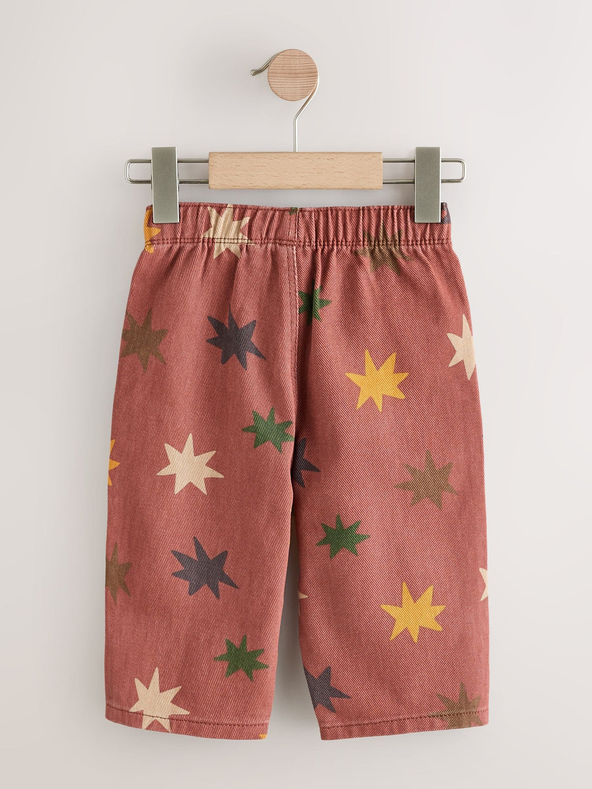 Multi Pull On Wide Leg Trousers 2 Pack (3mths-7yrs) - image 4