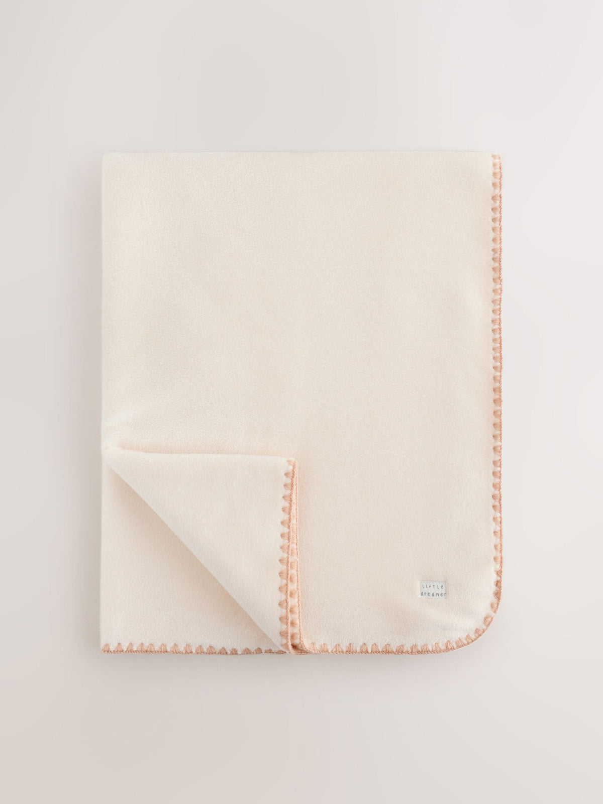 Neutral Supersoft Fleece Baby Blanket - image 1