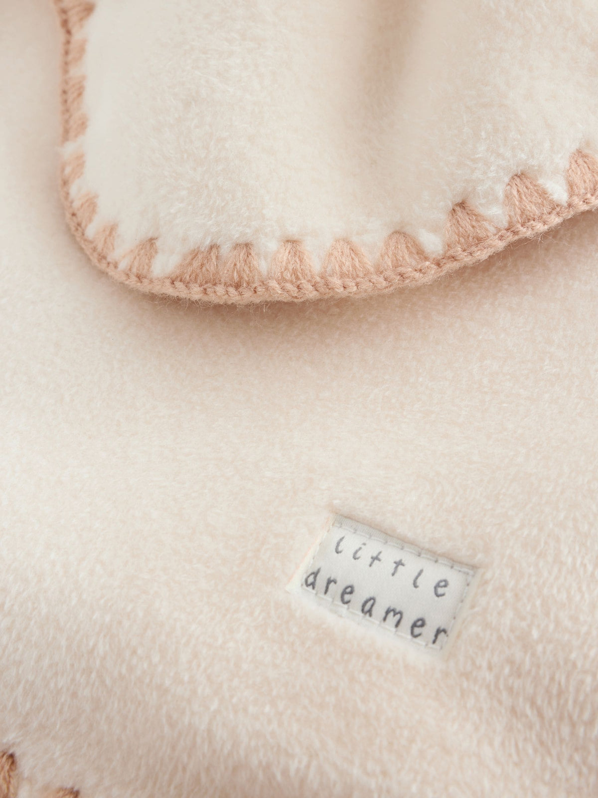 Neutral Supersoft Fleece Baby Blanket - image 3