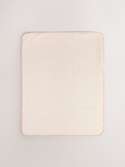 Neutral Supersoft Fleece Baby Blanket - image 5