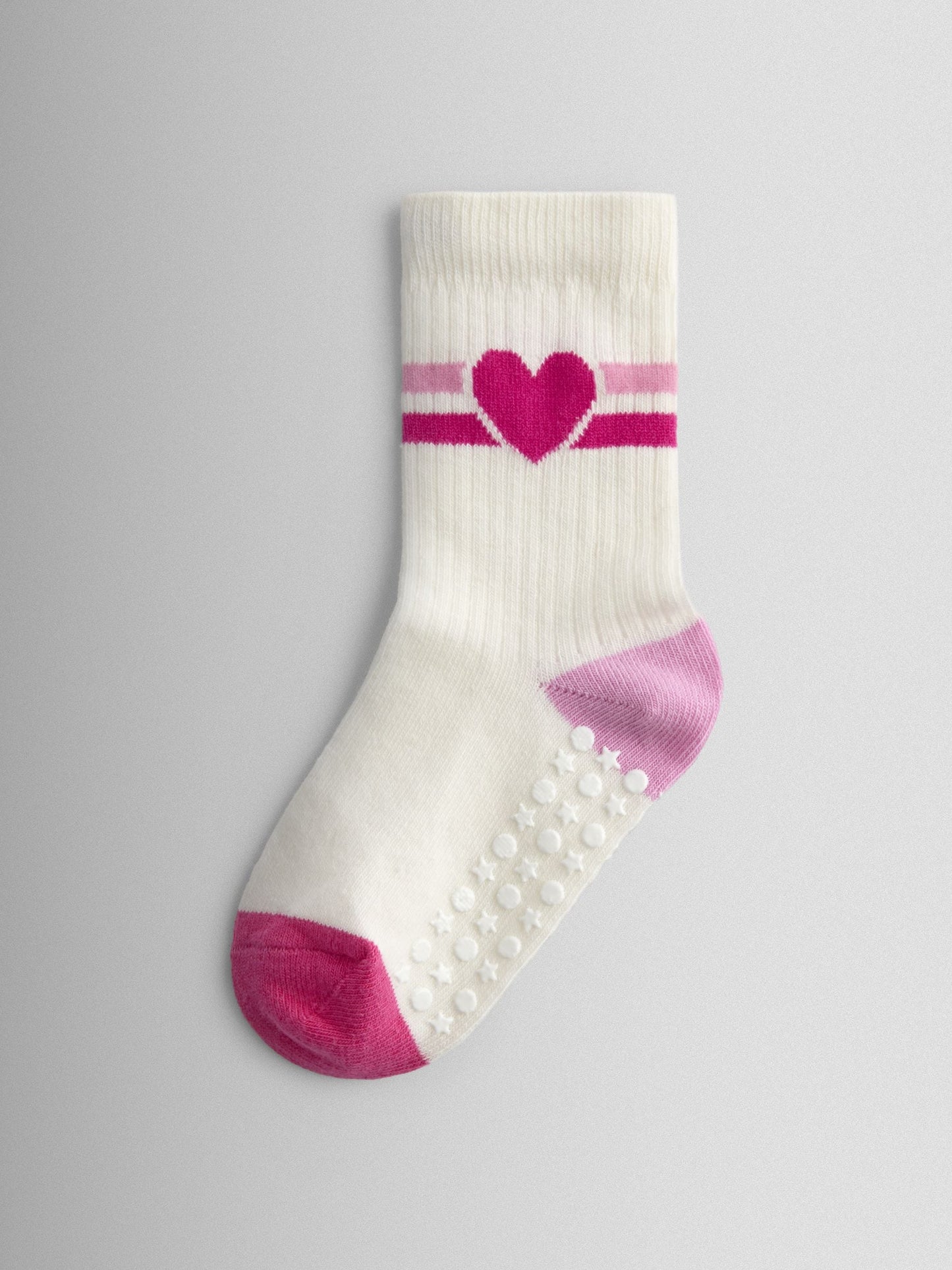 JoJo Maman Bébé Pink 5-Pack Heart Socks image 4