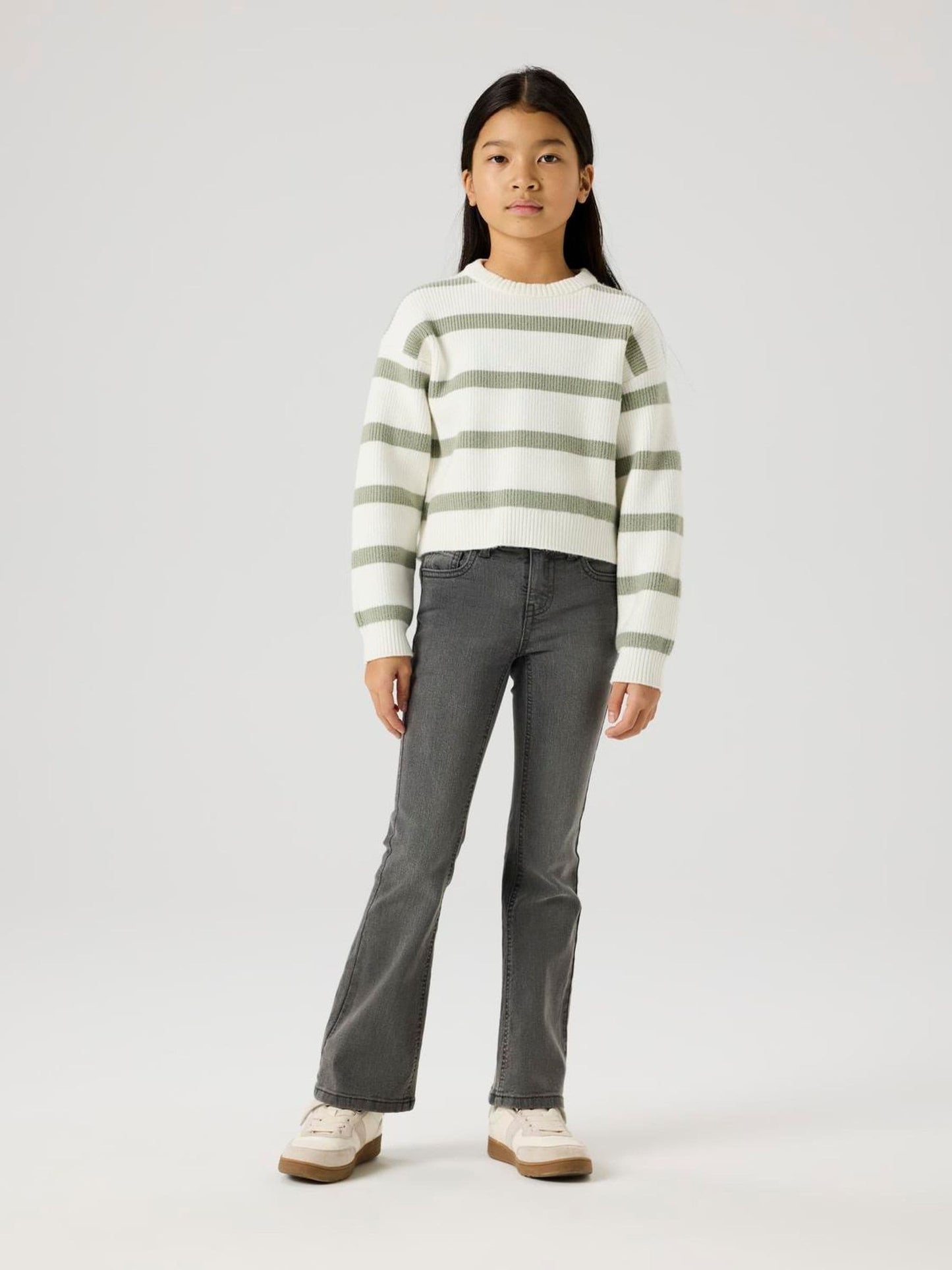 Dsiney Kidz - Name It Grey Polly Bootcut Jeans image 1