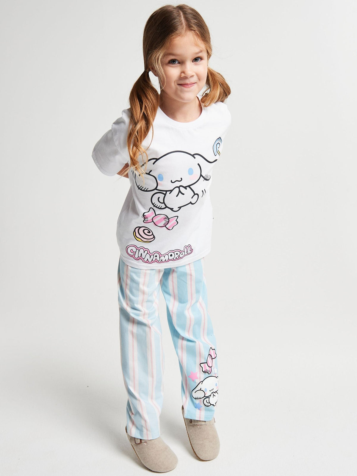 Brand Threads Blue Cinnamoroll Long Leg Pyjamas Set - image 1