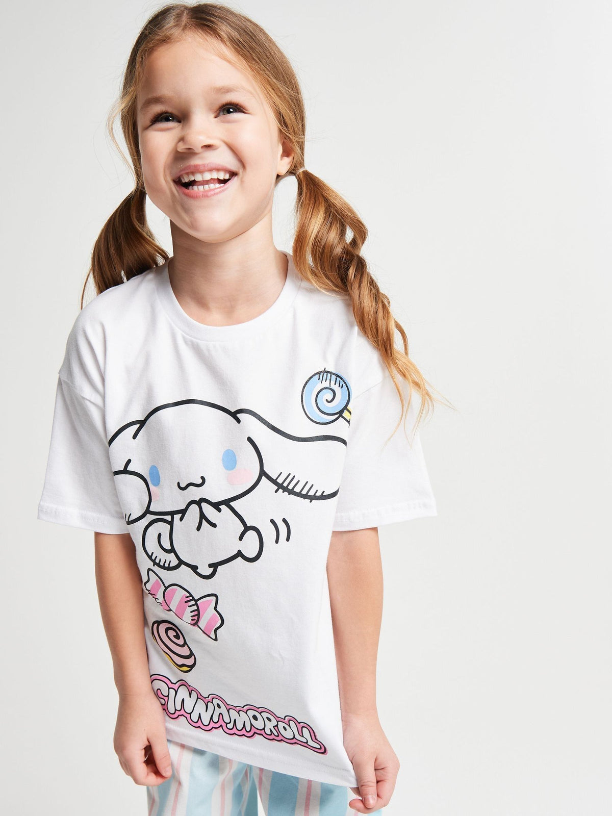 Brand Threads Blue Cinnamoroll Long Leg Pyjamas Set - image 3