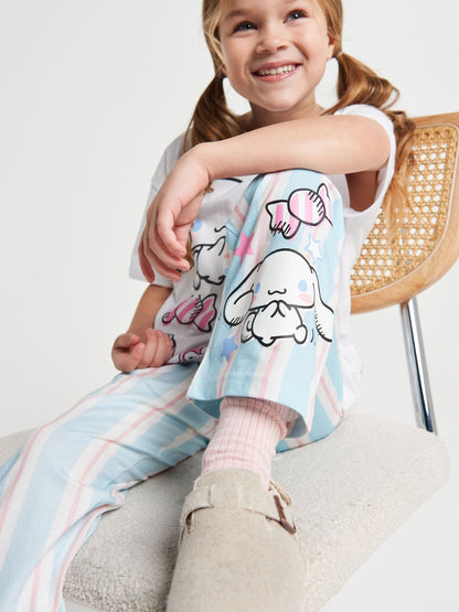 Brand Threads Blue Cinnamoroll Long Leg Pyjamas Set - image 4