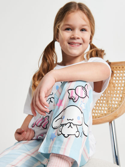Brand Threads Blue Cinnamoroll Long Leg Pyjamas Set - image 5
