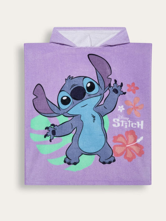 Dsiney Kidz - Brand Threads Purple Lilo & Stitch Swim Poncho image 1