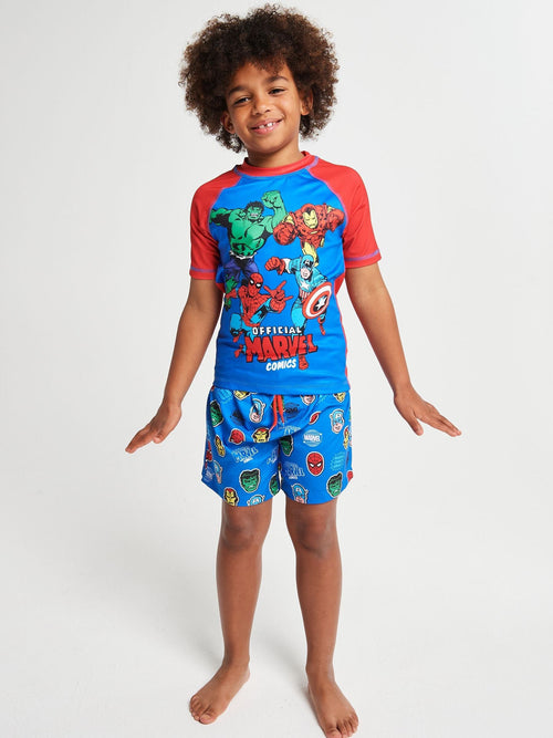 Brand Threads Blue Marvel Avengers Suit image 1