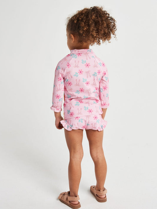 Dsiney Kidz - Brand Threads Pink Disney Princess Swim Set image 2