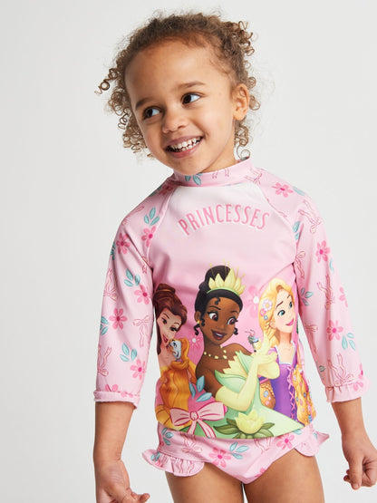 Brand Threads Pink Disney Princess Swim Set image 5