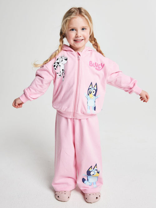 Brand Threads Pink Bluey Joggers Set image 1