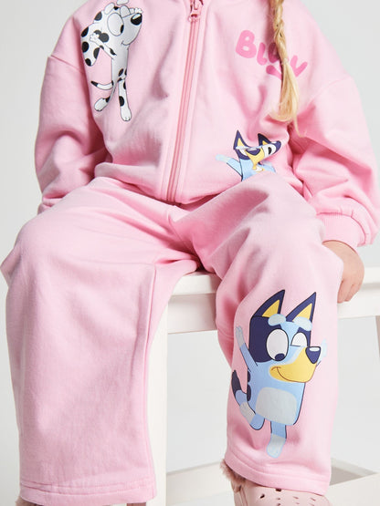 Brand Threads Pink Bluey Joggers Set image 3
