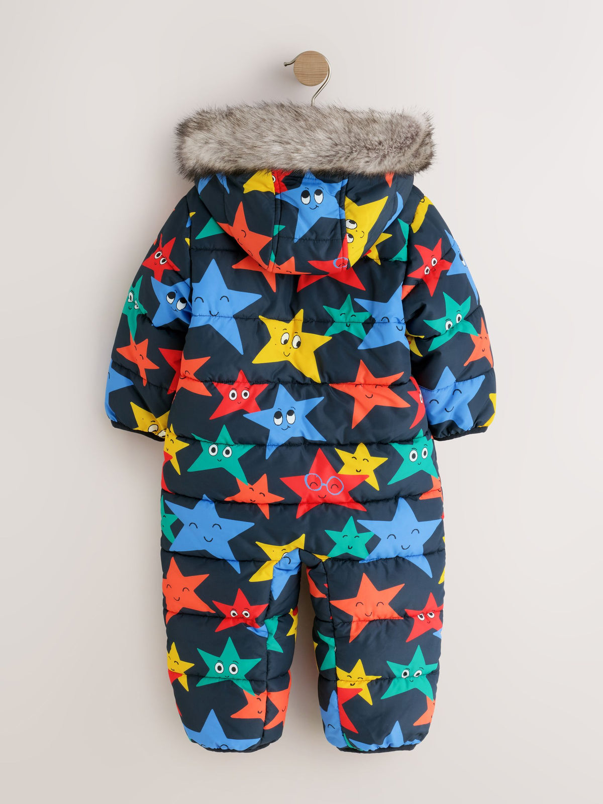 Dsiney Kidz - Star Print Padded Snowsuit (3mths-7yrs) image 2