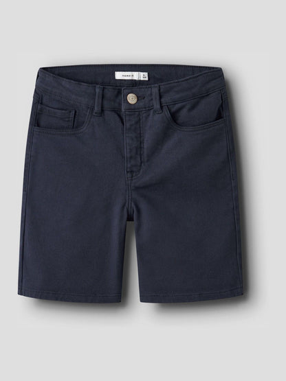 Dsiney Kidz - Name It Blue Straight Fit Twill Shorts image 2