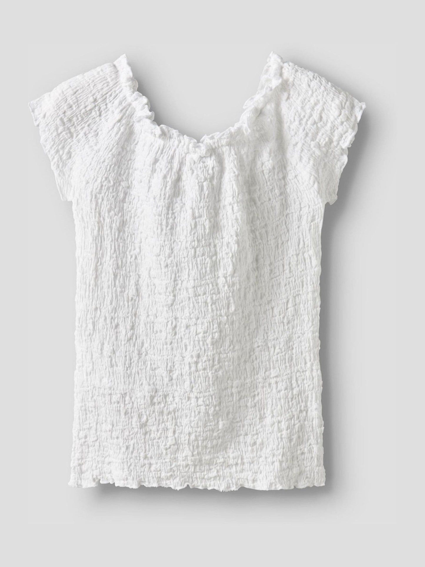 Dsiney Kidz - Name It White Sleeveless Textured T-Shirt image 3