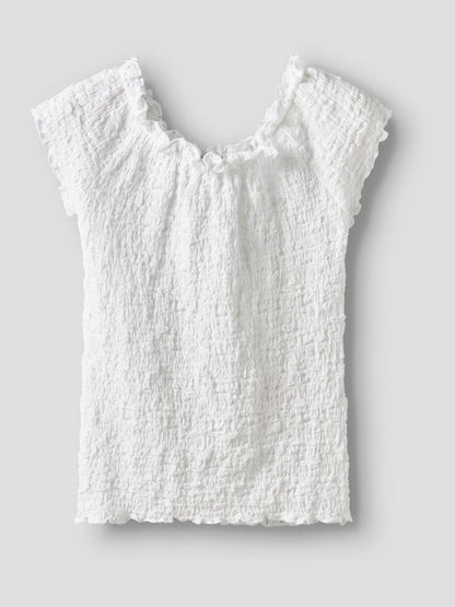 Dsiney Kidz - Name It White Sleeveless Textured T-Shirt image 4
