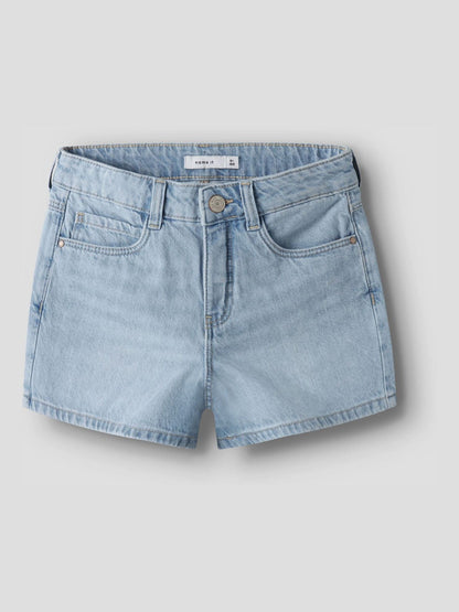 Dsiney Kidz - Name It Blue Mom Fit Denim Shorts image 2