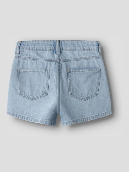 Dsiney Kidz - Name It Blue Mom Fit Denim Shorts image 3