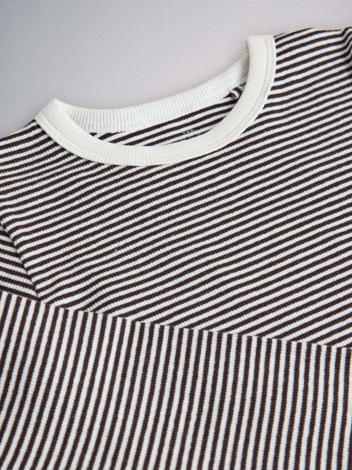 Dsiney Kidz - The Set 5 Pack Rib Jersey T-Shirts Cream/Light Brown/Brown/Grey/Black image 7