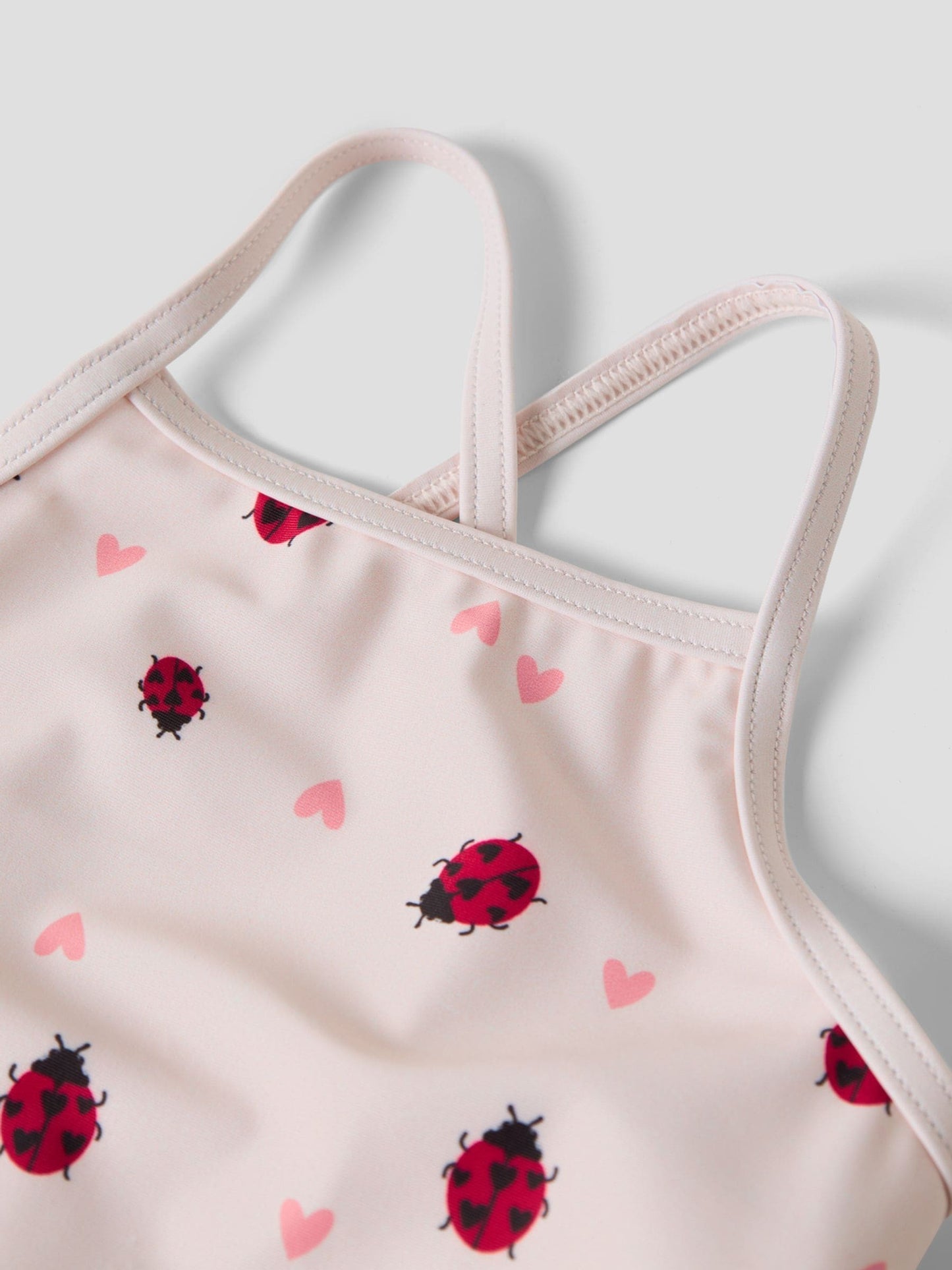 Name It Pink Cross Strap Swimsuit image 3