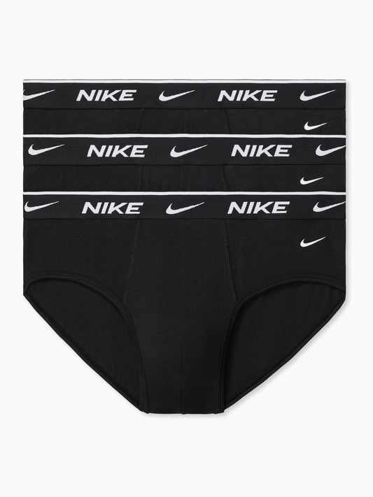 Disney Kidz - Nike Black Essential Cotton Stretch Briefs 3 Pack image 1