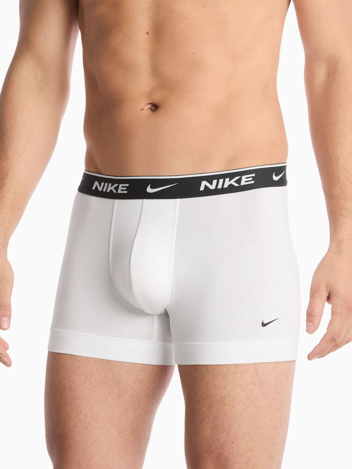 Dsiney Kidz - Nike White Essential Cotton Boxer Trunks 5 Pack image 2