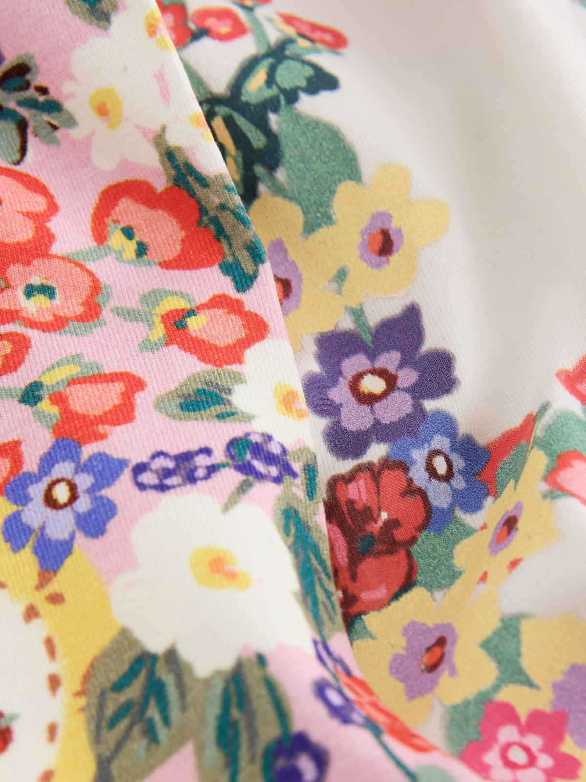 Dsiney Kidz - Little Bird by Jools Oliver Floral Picnic Print Short Sleeve T-Shirt & Leggings Set image 8