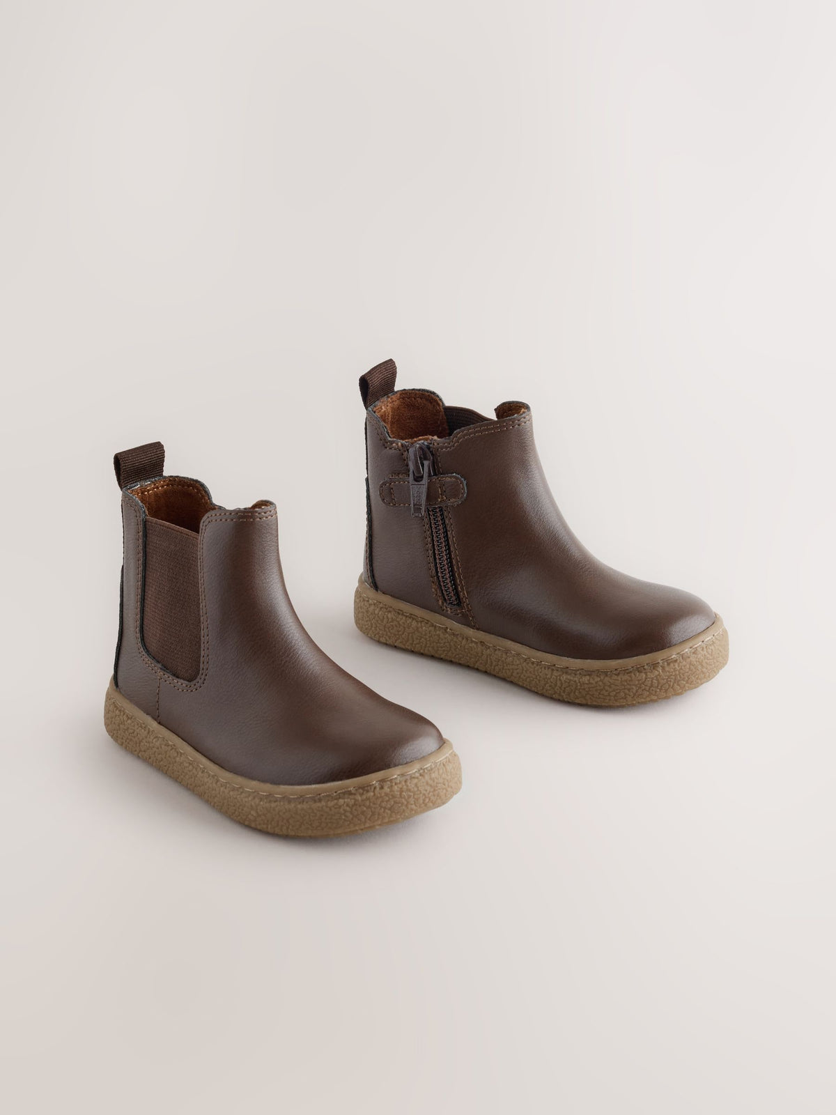 Dsiney Kidz - Brown Chelsea Boots image 1